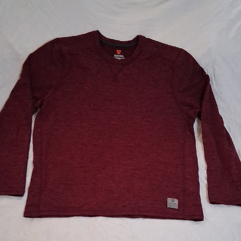 Rugged Elements Men's Medium Maroon Stretch Suede… - image 4